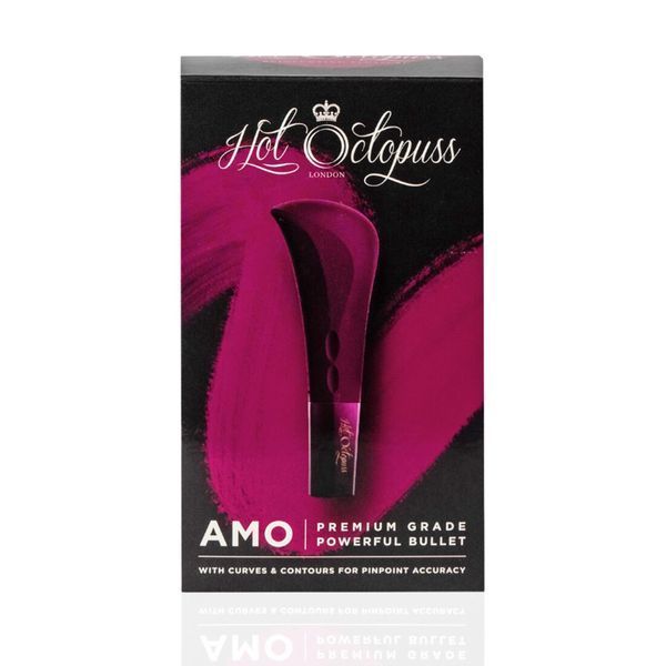 Мини-вибратор Hot Octopuss AMO, очень мощный, 5 режимов, регулировка интенсивности SO8727 фото