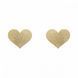 Пестиси у вигляді сердець Bijoux Indiscrets, золотисті B0137 фото 3 Safeyourlove