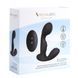S Pleasures Premium FUZZY prostate massager, with relief, 10 vibration modes, heating, Black