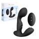S Pleasures Premium FUZZY prostate massager, with relief, 10 vibration modes, heating, Black