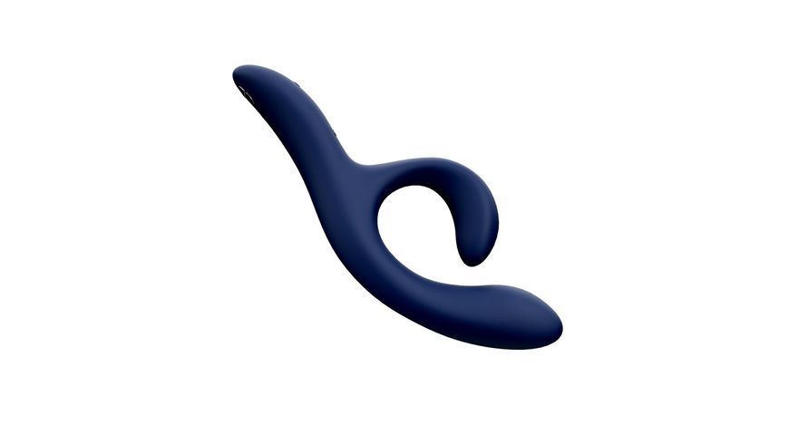 Inteligentny wibrator w kształcie kr&oacute;liczka We-Vibe Nova Midnight, ergonomiczny, regulowany kąt nachylenia korpusu