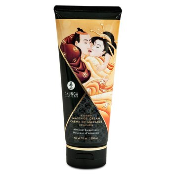 Jadalny krem ​​do masażu Shunga Kissable Massage Cream - Migdałowa Słodycz (200 ml)