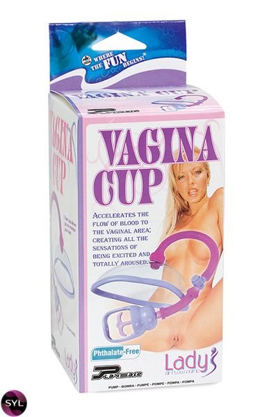 Вакуумна помпа для жінок Vagina Cup with Intra Pump, Рожевий T130045 SafeYourLove