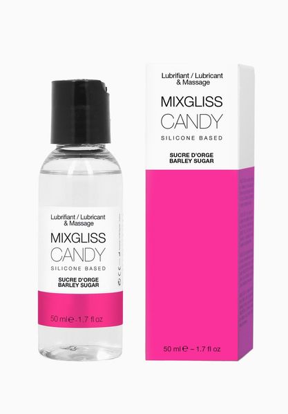 Lubrykant na bazie silikonu MixGliss CANDY - SUCRE D'ORGE (50 ml) o aromacie cukru