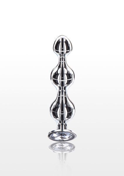 Metal anal tree with crystal Toy Joy Anal Play Diamond Star Beads, Medium