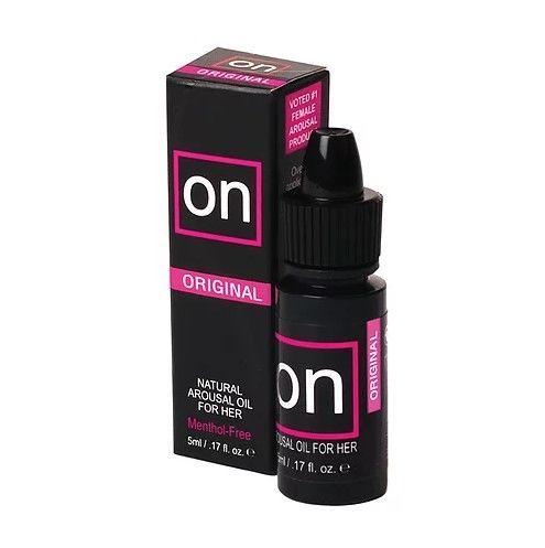 Krople podniecające na łechtaczkę Sensuva ON Arousal Oil for Her Original (5 ml) działają do 30 minut