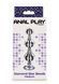 Metal anal tree with crystal Toy Joy Anal Play Diamond Star Beads, Medium