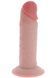 Realistyczny dildo z przyssawką TOY JOY Deluxe Dual Density, 20&times;5 cm