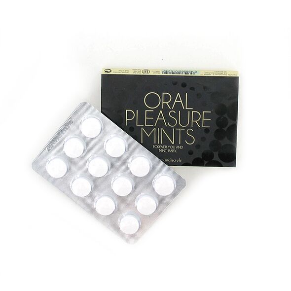 Cukierki miętowe do seksu oralnego Bijoux Indiscrets Oral Pleasure Mints – Peppermint