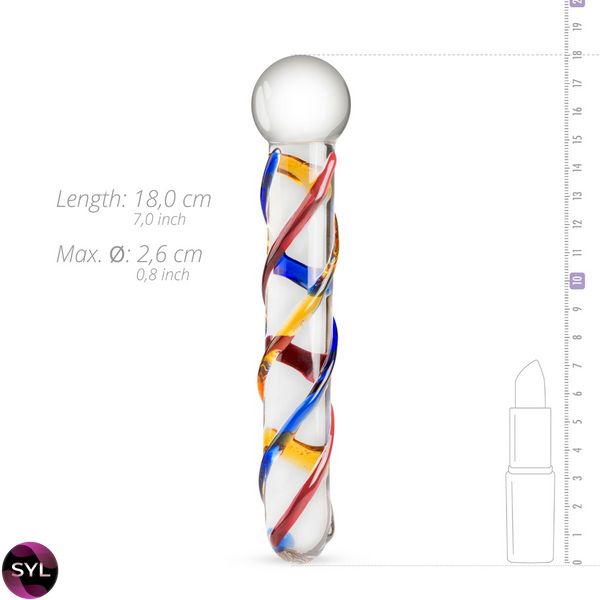 Скляний ділдо Gildo Glass Dildo No. 10 SO4423 SafeYourLove