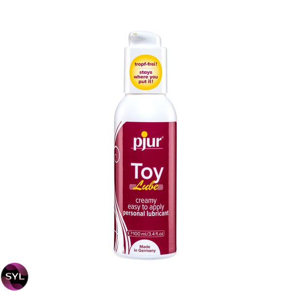 Крем-лубрикант для игрушек pjur Toy Lube (100 мл) на гибридной основе, не стекает PJ13070 фото