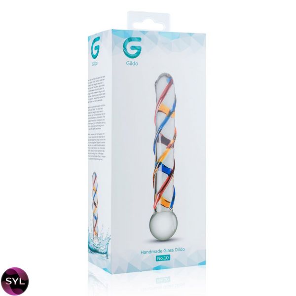 Скляний ділдо Gildo Glass Dildo No. 10 SO4423 SafeYourLove