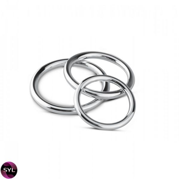 Набір ерекційних кілець Sinner Gear Unbendable – Cock/Ball Ring & Glans Ring Set SO4584 SafeYourLove