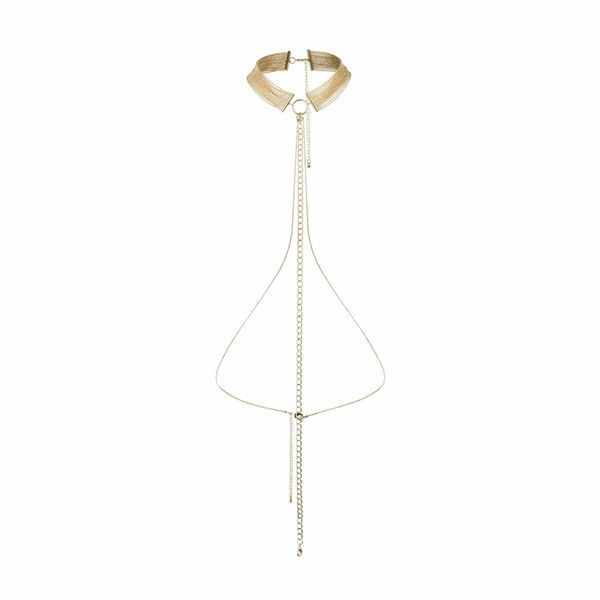 Ланцюжок нашийник Bijoux Indiscrets MAGNIFIQUE Collar, прикраса для тіла В0195 SafeYourLove