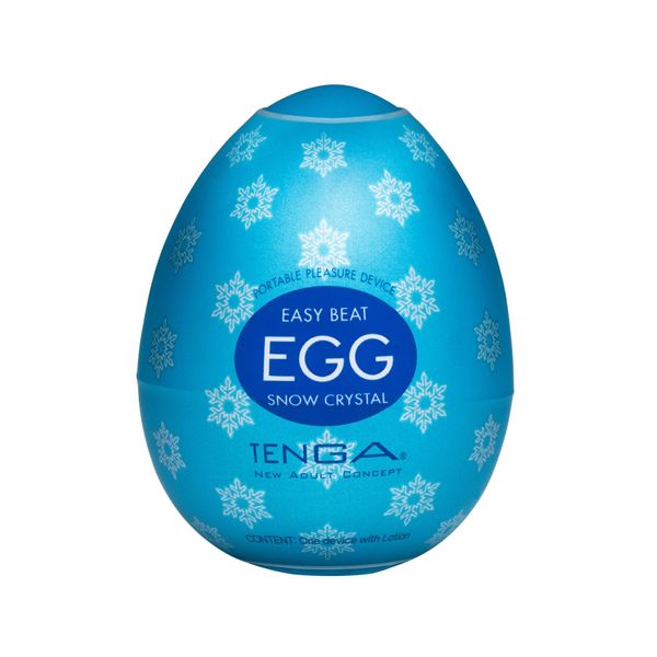 Мастурбатор-яйце Tenga Egg Snow Crystal з охолоджувальним лубрикантом SO8063 SafeYourLove