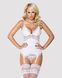 Сатиновий мереживний корсет Obsessive Obsessive 810-COR-2 babydoll & thong SO7158 фото 1 Safeyourlove