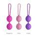 Вагинальные шарики Adrien Lastic Geisha Lastic Balls Mini Magenta (S), диаметр 3,4см, вес 85гр AD40511 фото 4