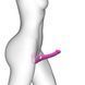 Strapless vibrating strap-on with vacuum stimulation Strap-On-Me MULTI ORGASM Fuchsia M, adjustable