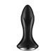 Smart anal plug with vibration and beads Satisfyer Rotator Plug 1 Connect App black