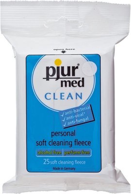 Вологі серветки pjur MED Clean 25 штук PJ10430 SafeYourLove