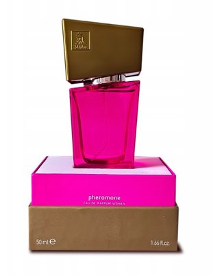 Духи с феромонами женские SHIATSU Pheromone Fragrance women pink 50 ml HOT67133 фото