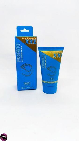 Ерекційний крем збільшує об'єм PRORINO XXL Cream for men 50 ml - New formula HOT78207 SafeYourLove