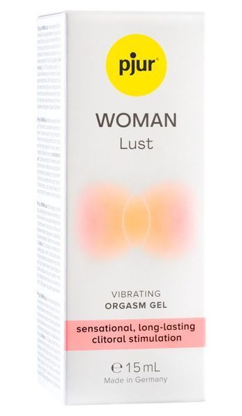 Рідкий вібратор Pjur Woman Lust на водній основі, 15 мл PJ6294050000 SafeYourLove