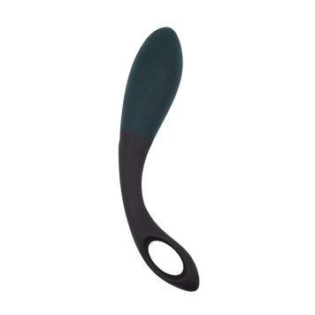 Stymulator analny Alive Black Heart Teal Black, średnica maks. 3,6 cm
