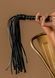 Флоггер TABOOM Studded Whip, черный, 54 см TB17426 фото 1