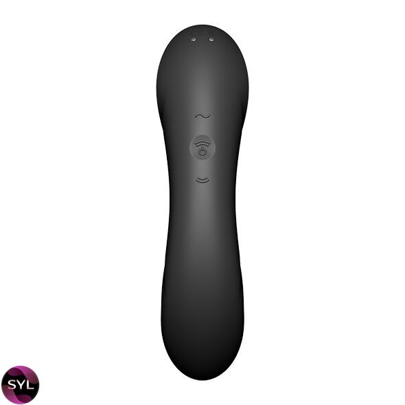 Вакуумний стимулятор з вібрацією Satisfyer Curvy Trinity 4 Black SO6119 SafeYourLove