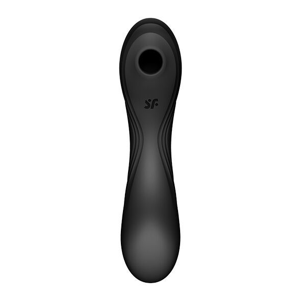 Вакуумный стимулятор с вибрацией Satisfyer Curvy Trinity 4 Black SO6119 фото