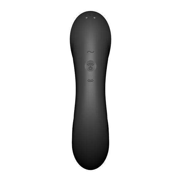 Вакуумный стимулятор с вибрацией Satisfyer Curvy Trinity 4 Black SO6119 фото