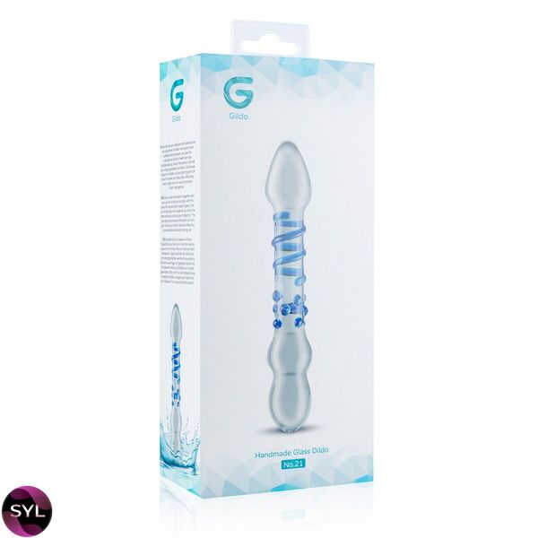 Скляний ділдо Gildo Glass Dildo No. 21 SO4589 SafeYourLove