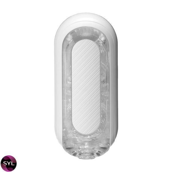 Мастурбатор Tenga Flip Zero Gravity White, змінна інтенсивність стимуляції, розкладний SO6236 SafeYourLove