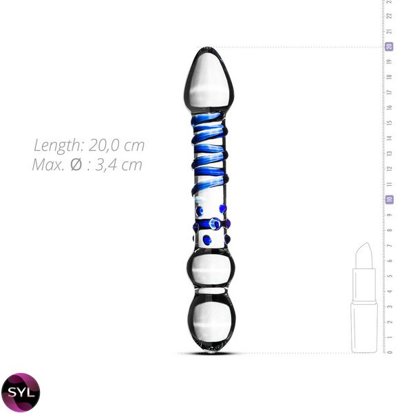 Скляний ділдо Gildo Glass Dildo No. 21 SO4589 SafeYourLove