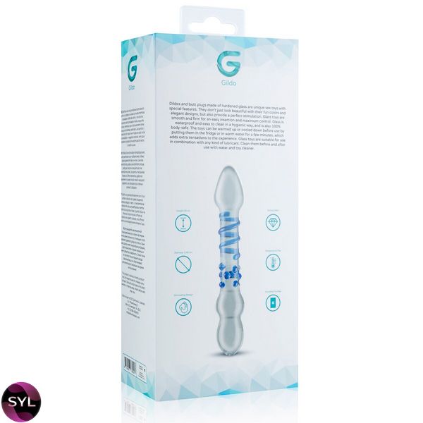 Скляний ділдо Gildo Glass Dildo No. 21 SO4589 SafeYourLove