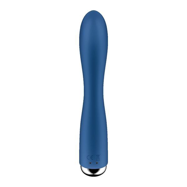 Синий вибратор-кролик Satisfyer Spinning Rabbit 1 SX0562 фото