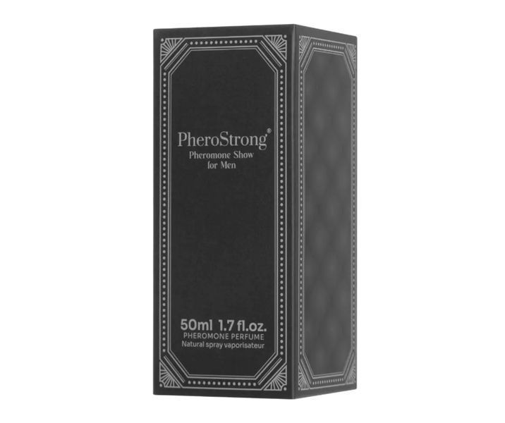 Духи з феромонами PheroStrong Pheromone Show для чоловіків, 50 мл PS51475 SafeYourLove