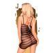 Penthouse Horizontal Striped Mini Dress - Ecstasy Queen, size XL