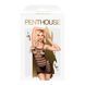 Penthouse Horizontal Striped Mini Dress - Ecstasy Queen, size XL