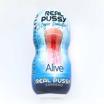 Недорогий мастурбатор-вагіна Alive Super Realistic Vagina AL30680 SafeYourLove