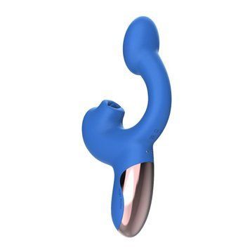 Смарт-вібратор Magic Motion Ponder Blue, подвійна стимуляція, віброяйце+язичок для клітора SX3229 SafeYourLove