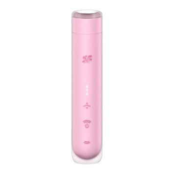 Вакуумний стимулятор Satisfyer First Kiss, технологія 3D Air Pulse, 30 режимів, подвійний силікон SX2164 SafeYourLove