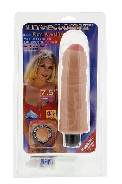 Вібратор мультшвидкісний LOVECLONEII 7.5 DUO DENSITY MS VIBRATOR T110745 SafeYourLove