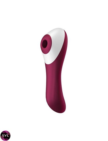 Вакуумний стимулятор із вібрацією Satisfyer Dual Crush SO6088 SafeYourLove