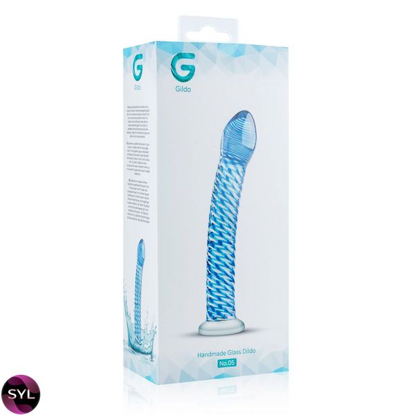 Скляний дилдо Gildo Glass Dildo No. 5 SO4590 SafeYourLove