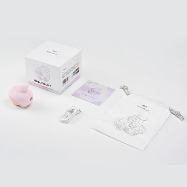 Вакуумний кліторальний стимулятор Magic Motion Unicorn, колір Pink SO9601 SafeYourLove