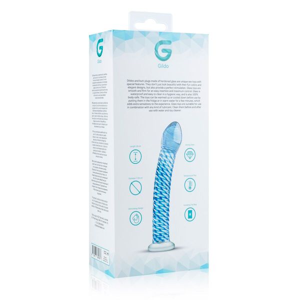 Стеклянный дилдо Gildo Glass Dildo No. 5 SO4590 фото