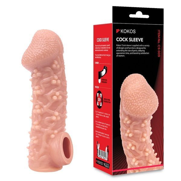 Rękaw na penisa Kokos CS 009 L