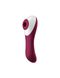 Вакуумный стимулятор с вибрацией Satisfyer Dual Crush Wine Red SO6088 фото 1